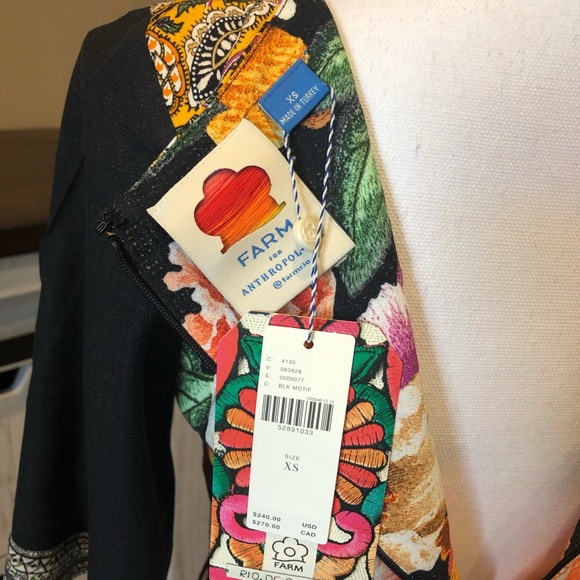 NWT Anthropologie Farm Rio Esmeralda Maxi XS - Picture 4 of 7